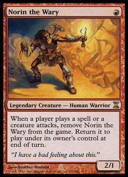 Magic the Gathering: Time Spiral (Base Set) card 171 Norin the Wary