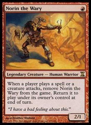 Magic the Gathering: Time Spiral (Base Set) card 171 Norin the Wary