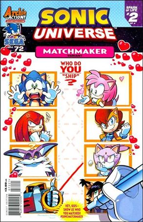 Sonic Universe issue 72-B Jennifer Hernandez Cover