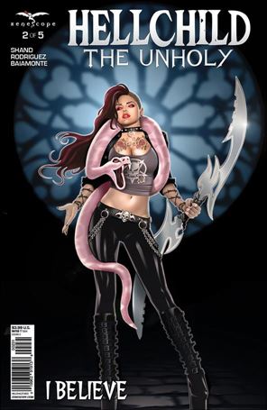 Hellchild: The Unholy issue 2-C Keith Garvey Cover