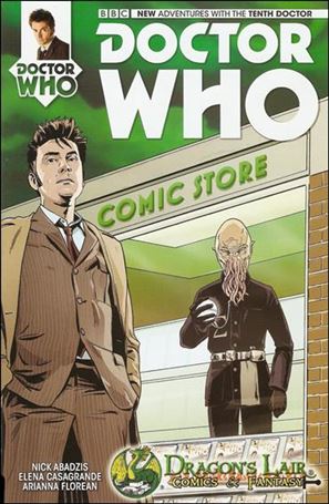 Doctor Who: The Tenth Doctor issue 1-IE Dragon's Lair Cover