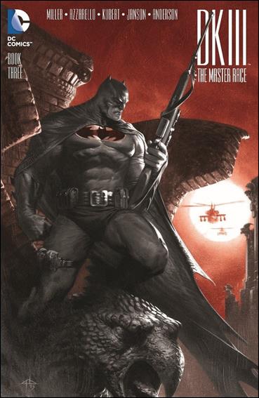 Dark Knight III: The Master Race issue 3-H Gabriele Dell'Otto Bulletproof Comics "Red" Cover