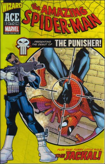 Amazing Spider-Man (1963) issue 129-C Wizard Ace Edition - Acetate Overlay