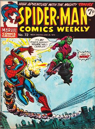 Spider-Man: Comics Weekly (UK) issue 72