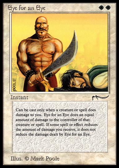 Magic the Gathering: Arabian Nights (Base Set) card 4 Eye for an Eye