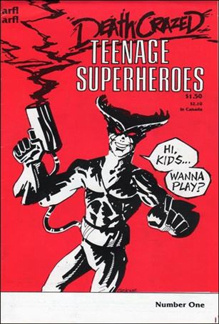 Death Crazed Teenage Superheroes Cover Image 1