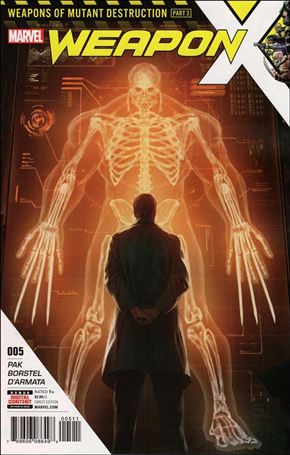 Weapon X (2017) issue 5 Skan Cover