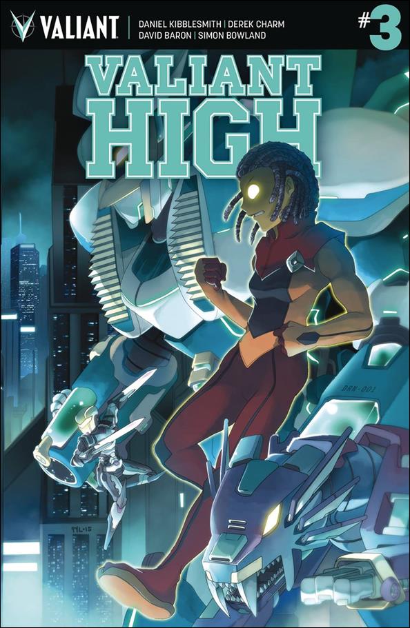 Valiant High issue 3-B Irene Y. Lee Cover