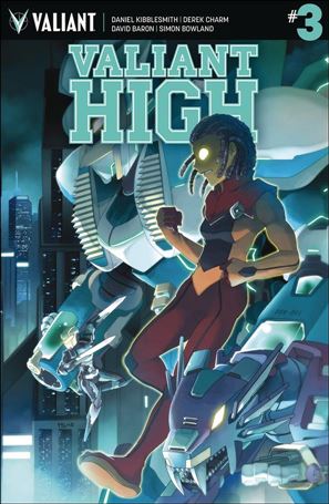Valiant High issue 3-B Irene Y. Lee Cover