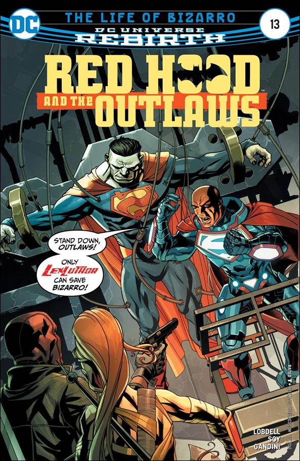 Red Hood and the Outlaws (2016) issue 13 Mike McKone Cover