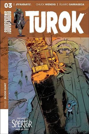 Turok (2017) issue 3-B Alvaro Sarreseca Cover