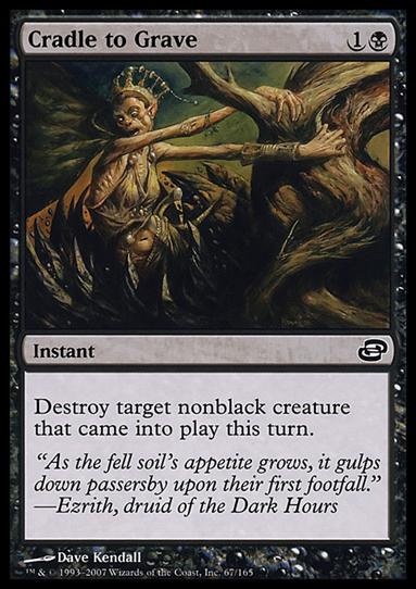 Magic the Gathering: Planar Chaos (Base Set) card 67 Cradle to Grave