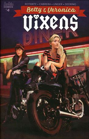 Betty & Veronica: Vixens issue 4-B Cat Staggs Cover