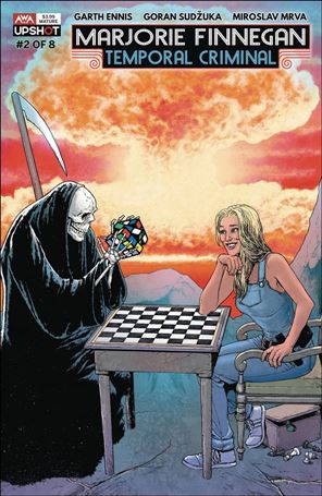 Marjorie Finnegan: Temporal Criminal issue 2 Andy Clarke Cover