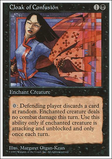 Magic the Gathering: 5th Edition (Base Set) card 151 Cloak of Confusion