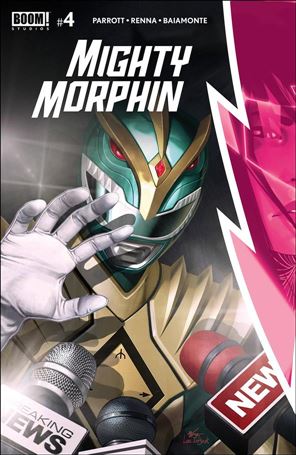 Mighty Morphin issue 4 InHyuk Lee Cover