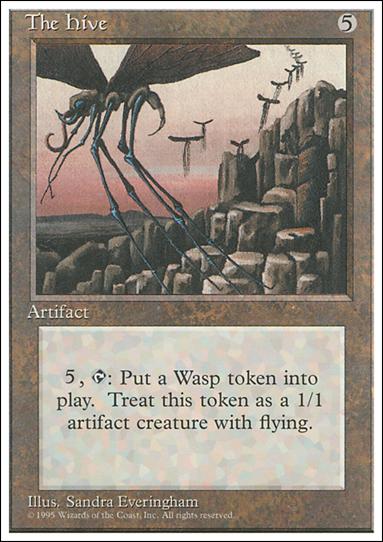 Magic the Gathering: 4th Edition (Base Set) card 351 The Hive
