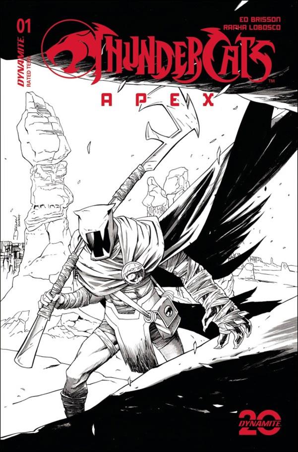 Thundercats: Apex issue 1-N Declan Shalvey B&W 1:10 Cardstock Cover