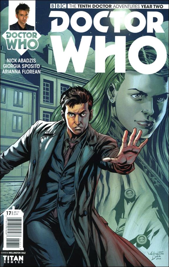 Doctor Who: The Tenth Doctor Year Two issue 17 Wellington Diaz Cover