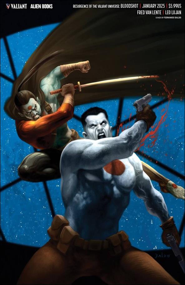 Bloodshot: Resurgence issue 1-C Fernando Baldo Virgin Cover