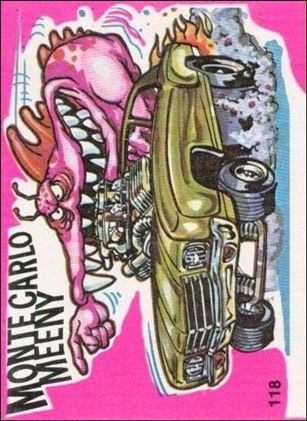 Fantastic Odd Rods: Series 1 (Base Set) card 118 Monte Carlo Meeny