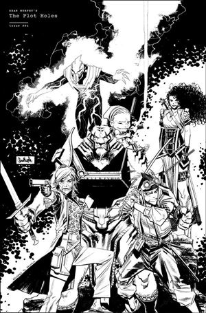 Plot Holes issue 1-K Sean Gordon Murphy 1:50 B&W Cover
