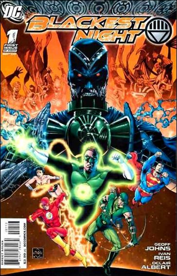Blackest Night issue 1-E Ethan Van Sciver "Orange" Cover (3rd Printing)