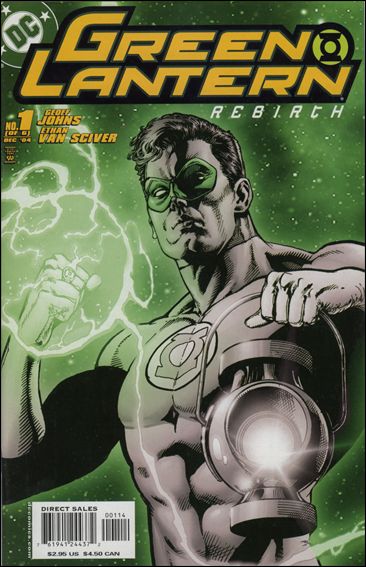 Green Lantern: Rebirth issue 1-D Green Lantern Spot Color Cover (4th Printing)