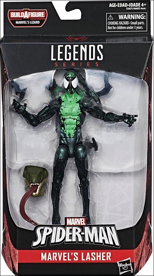 Marvel Legends Series: Spider-Man (Lizard Series) figure 2 Marvel's Lasher