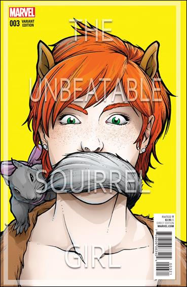 Unbeatable Squirrel Girl (2015/12) issue 3-B Matt Waite 1:25 Cover