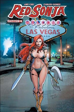 Red Sonja (2017) issue 10-E Carlos Gomez Subscription Cover
