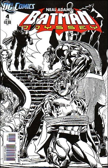 Batman: Odyssey (2011) issue 4-B Neal Adams 1:10 Black and White Cover