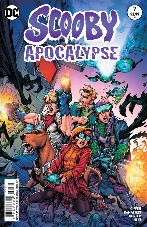 Scooby Apocalypse issue 7 Howard Porter Cover