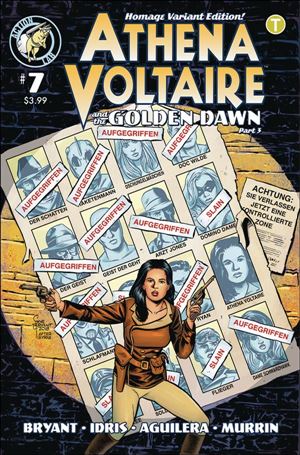Athena Voltaire issue 7-B Jason Millet Cover