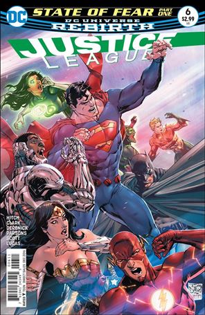 Justice League (2016) issue 6 Tony Daniel Cover