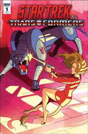 Star Trek vs Transformers issue 1-C Paulina Ganucheau 1:10 Cover