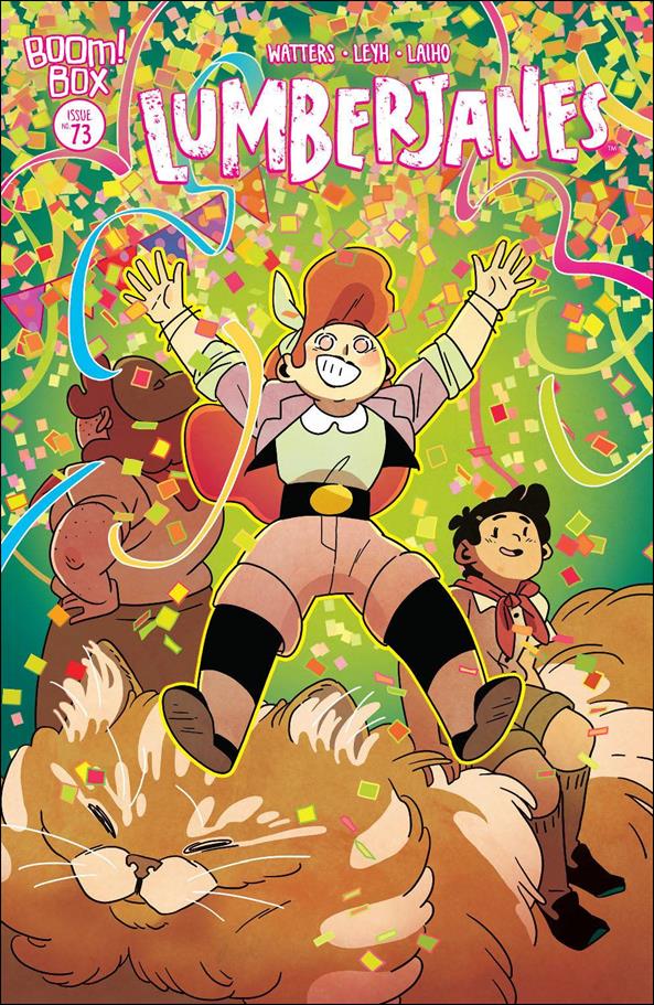 Lumberjanes issue 73 Kat Leyh Cover
