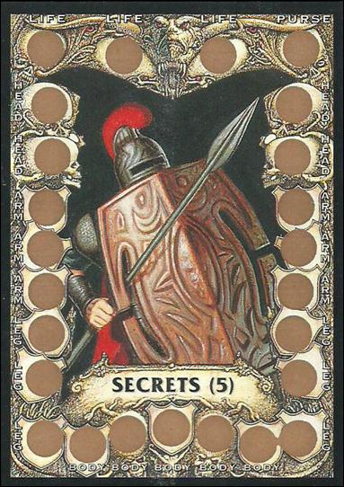 Battle Cards (Base Set) card 137 Secrets (5)