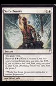 Magic the Gathering: Coldsnap (Base Set) card 18 Sun's Bounty