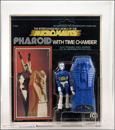 Micronauts (Series 2) figure 1-B Pharoid (Blue and White)