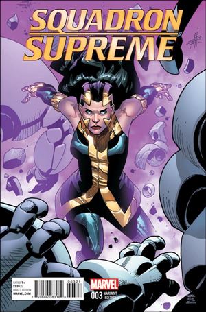 Squadron Supreme (2016)  issue 3-B Leonard Kirk 1:25 Cover