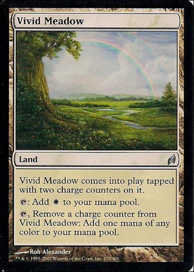 Magic the Gathering: Lorwyn (Base Set) card 279 Vivid Meadow