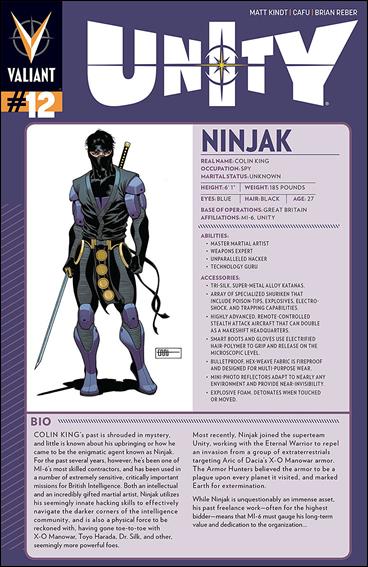 Unity (2013) issue 12-B CAFU Handbook Cover