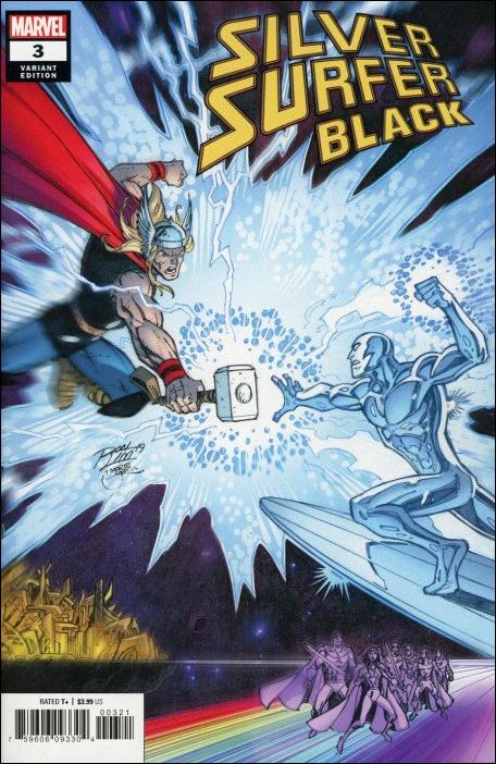 Silver Surfer: Black issue 3-B Ron Lim Cover