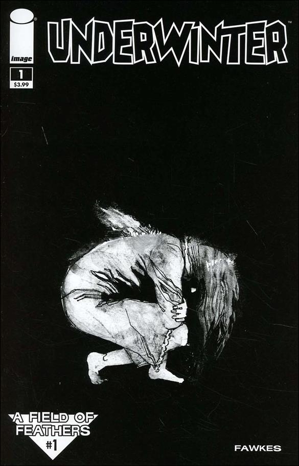 Underwinter: A Field of Feathers issue 1-C Ray Fawkes Walking Dead Tribute B&W Cover