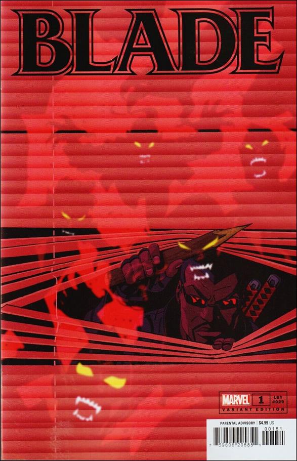 Blade (2023) issue 1-E Tom Reilly Window Shades Cover