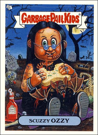 Garbage Pail Kids All-New Series 2 (Base Set)   card 13a Scuzzy Ozzy