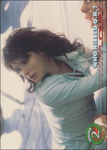 Sliders (Base Set) card 40 Who Killed Q.R.?