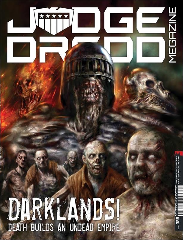 Judge Dredd Megazine (2003) issue 389 Wraparound Cover