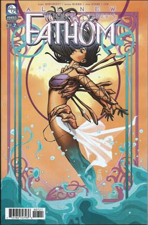 All New Michael Turner's Fathom issue 7-B Guiseppe Cafaro Cover